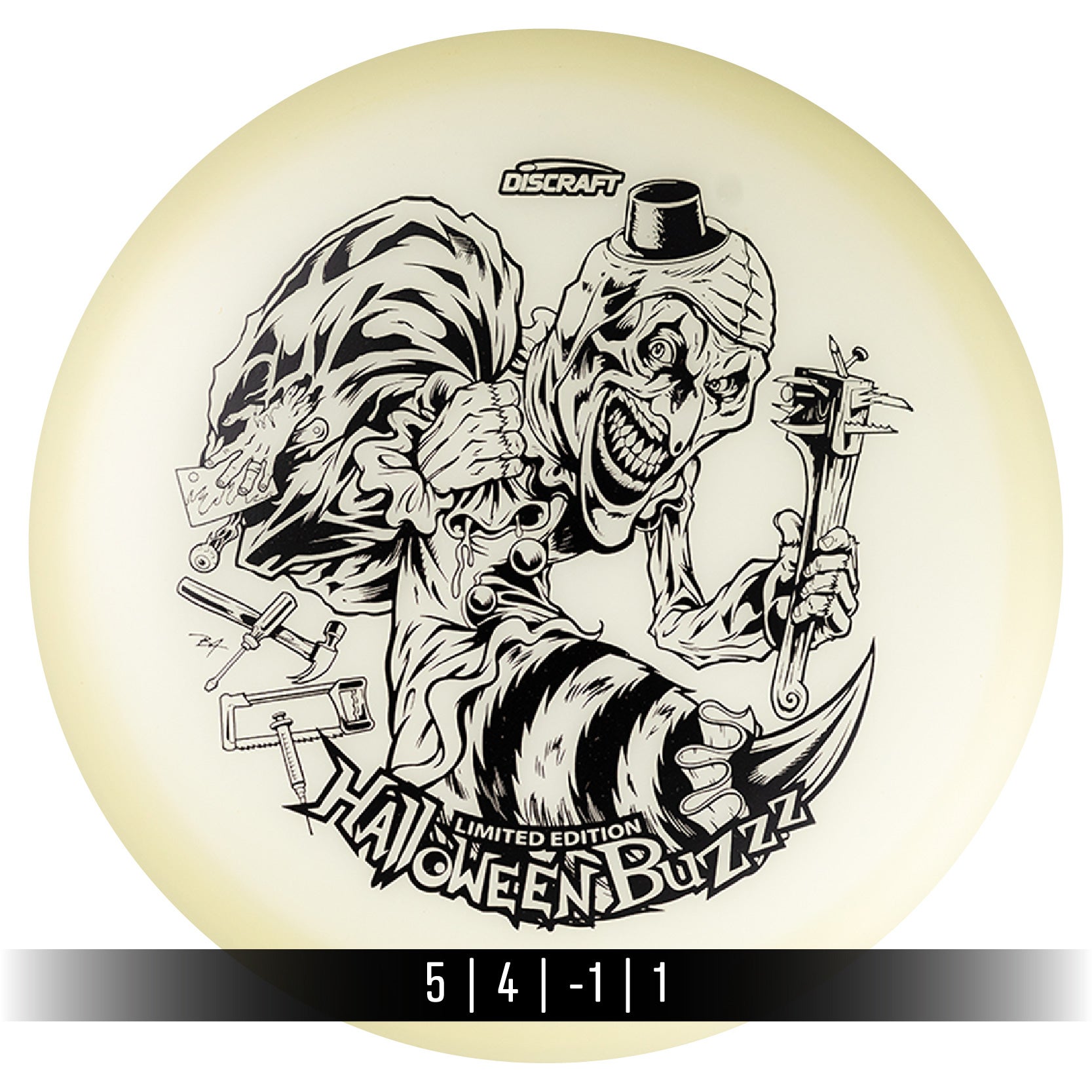 Discraft 2025 Mega-Glo Halloween Buzzz